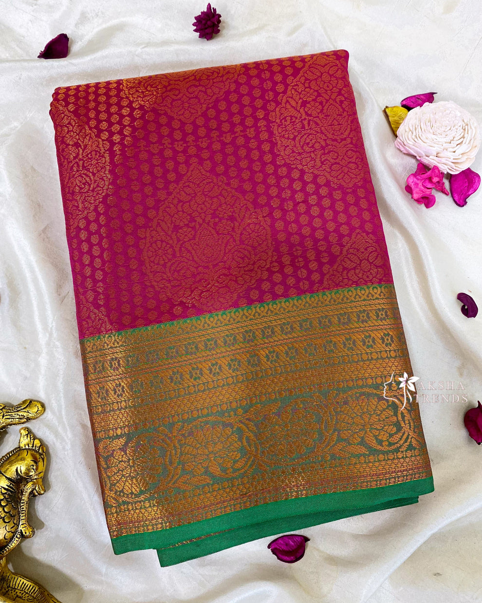 Vairaoosi Soft Silk Saree Aksha Trends 