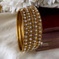 Fancy stone Bangles (4pc) Aksha Trends