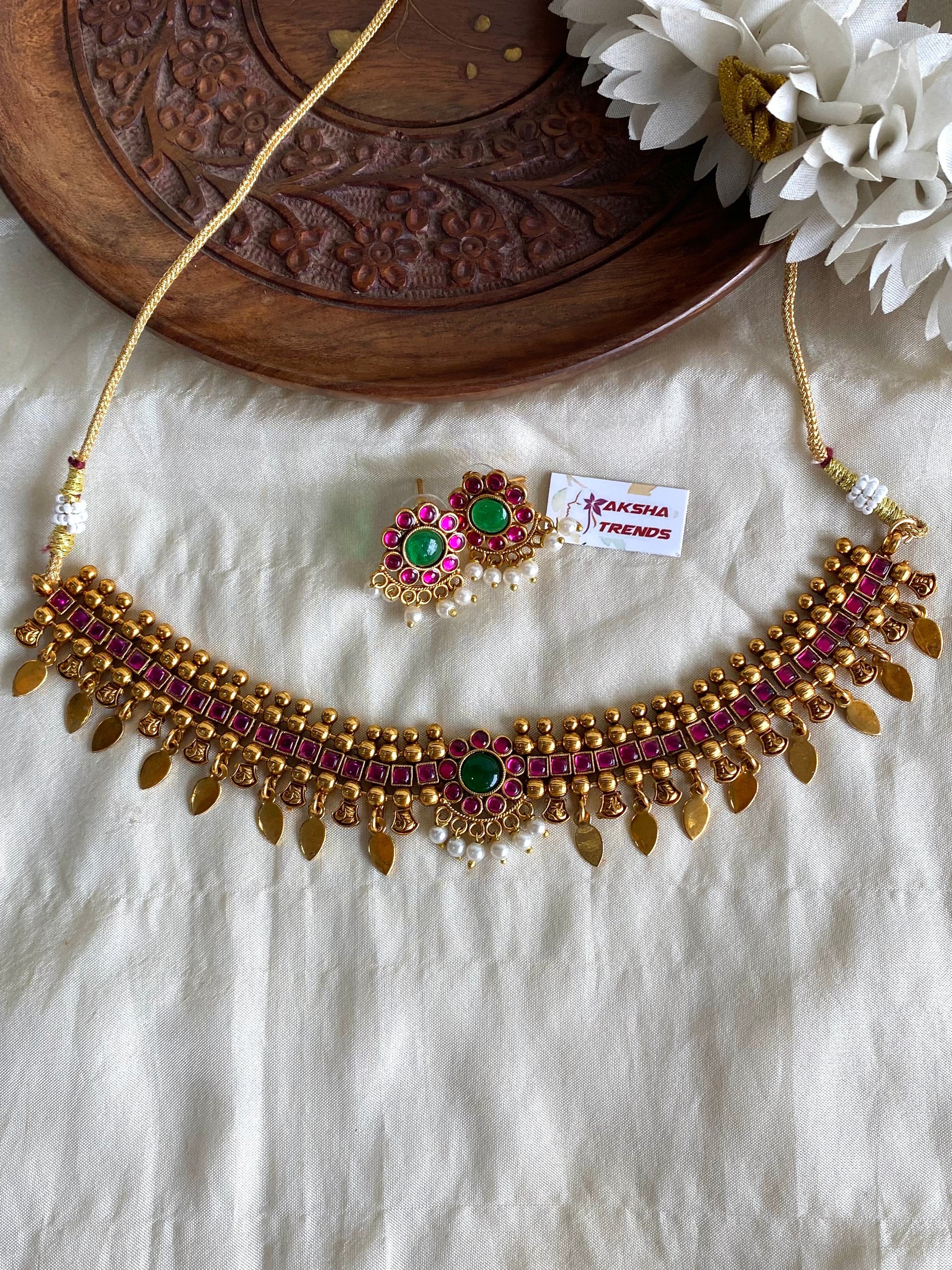 Kemp Elakkathali Necklace Aksha Trends