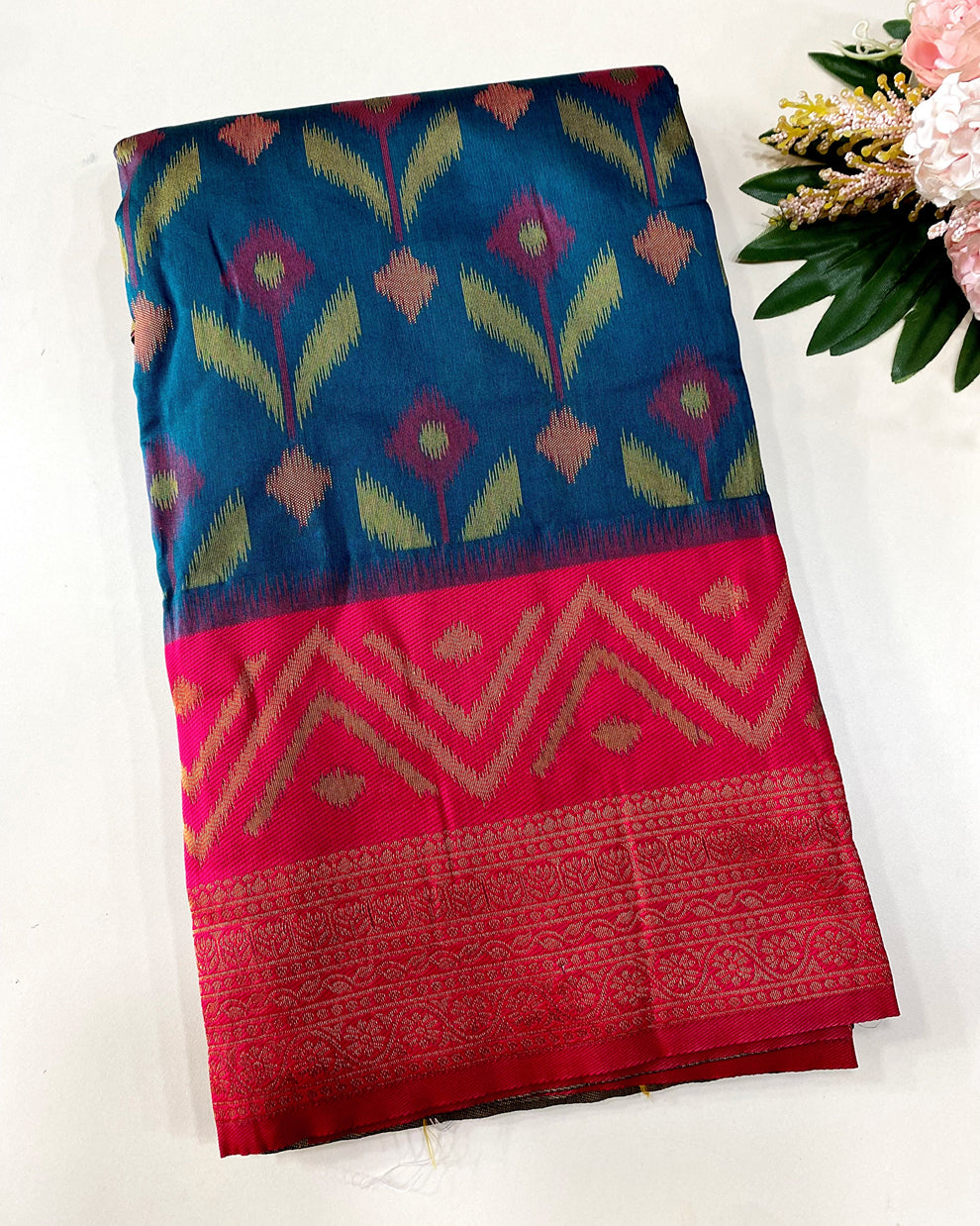 Pochampally Saree Aksha Trends 