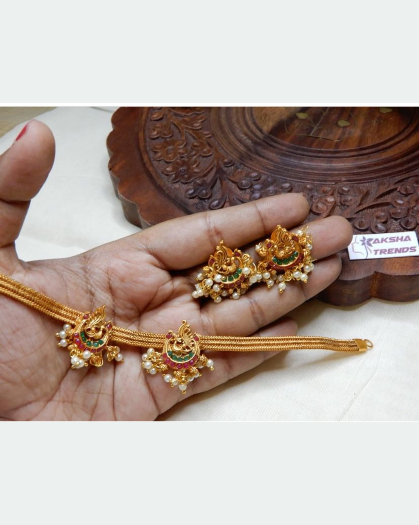 Bird chain necklace Aksha Trends