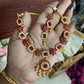 Floral stone necklace Aksha Trends