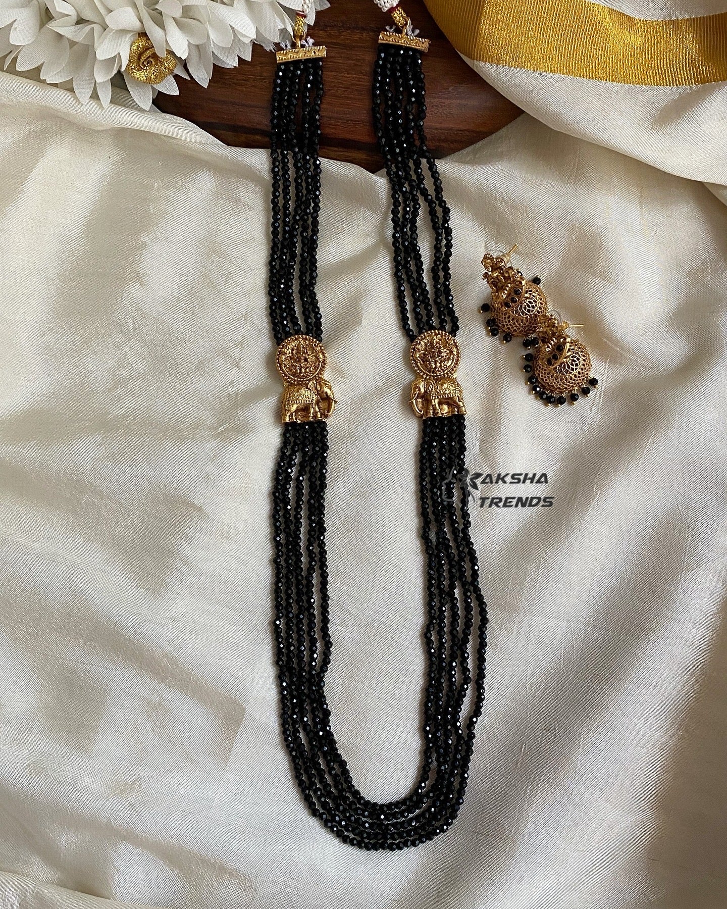 Elephant Beads haram -Pink Aksha Trends