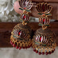 Antique Lotus Jhumka -2step Aksha Trends