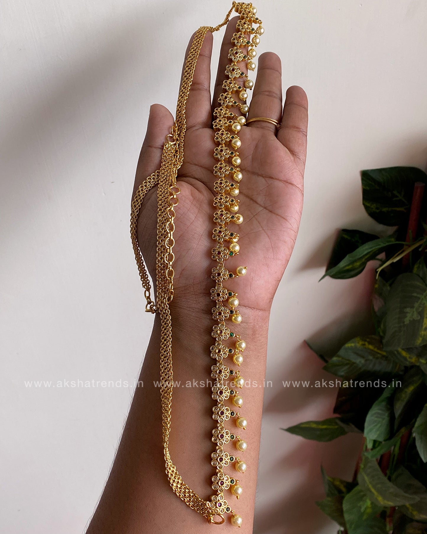 Premium floral Hipchain Aksha Trends