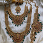 Lakshmi green bridal set Aksha Trends
