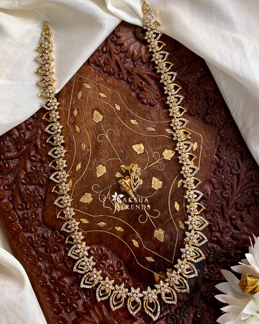 Diamond floral haram Aksha Trends