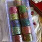 2.4 SIZE -Mirror Glass Bangles (12pc /one colour) (Copy) Aksha Trends
