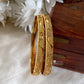 Golden bangles (2pc) Aksha Trends