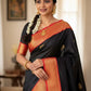 Kalyani Silk -Black Aksha Trends