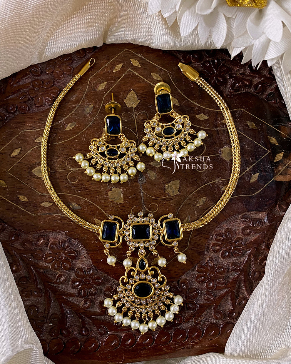 Attigai choker Aksha Trends 