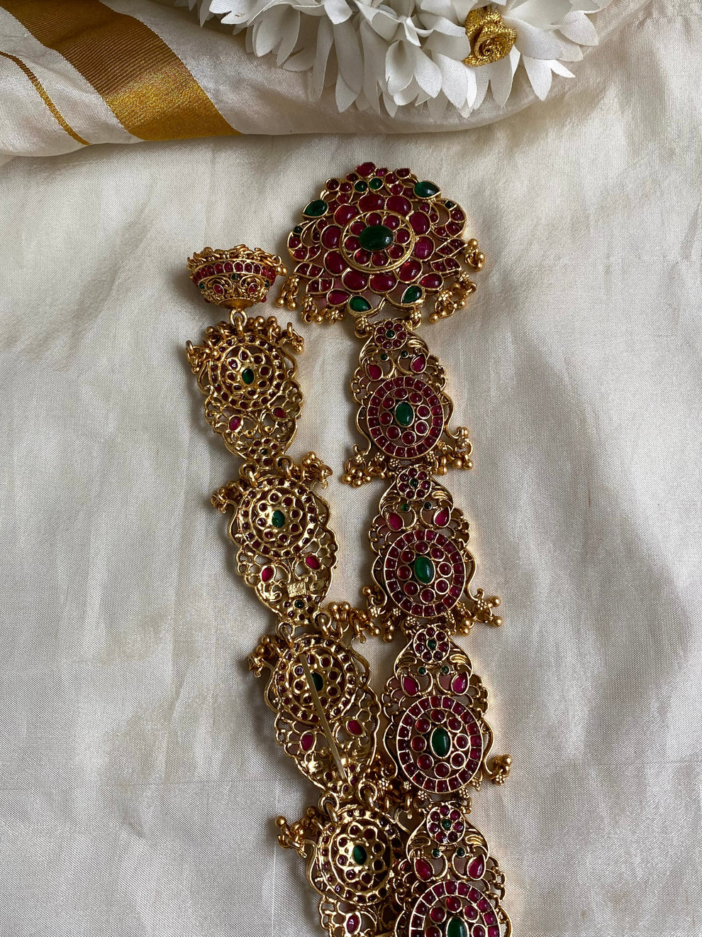 Kemp Bridal Jadai billa -long Aksha Trends 