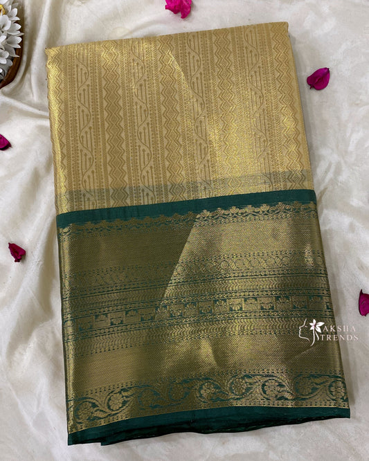 Tissue Silk Bridal Saree Aksha Trends