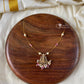Invisible Necklace -lakshmi pink Aksha Trends