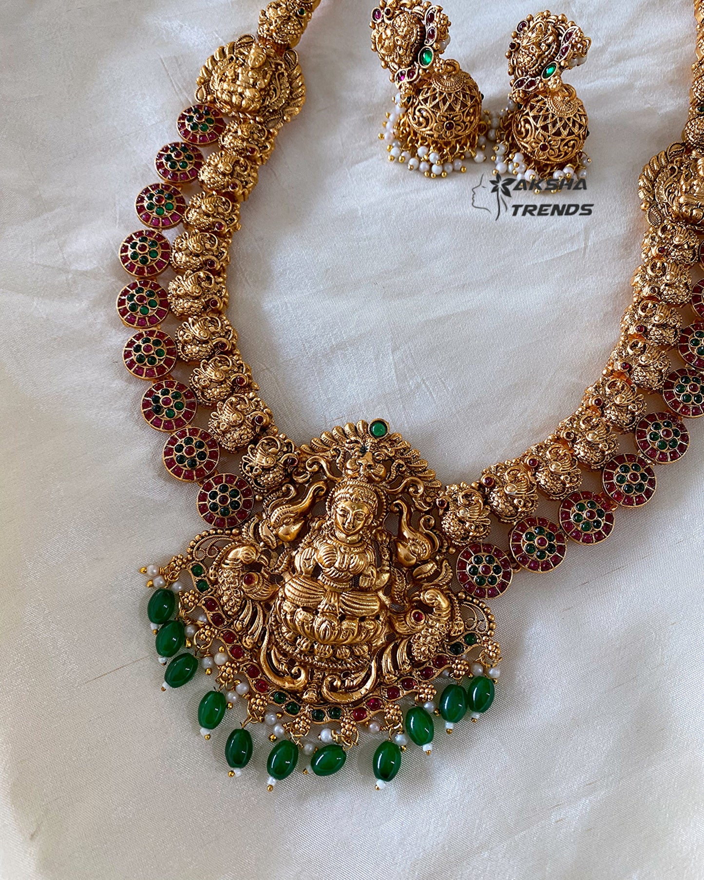 Lakshmi bridal haram Aksha Trends