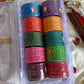 2.8 SIZE -Oval drop Glass Bangles (12pc /one colour) Aksha Trends