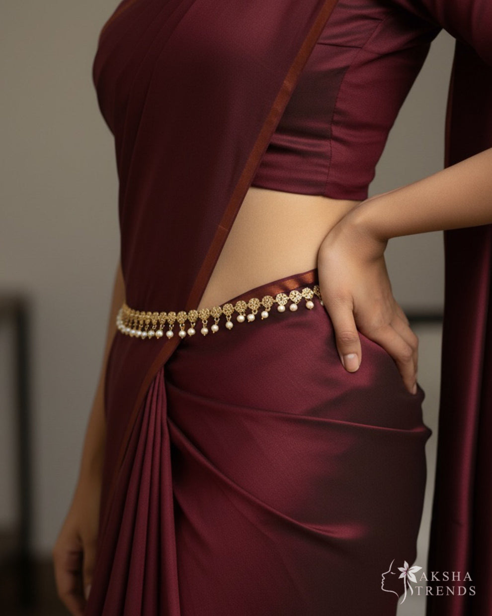 Premium floral Hipchain Aksha Trends 