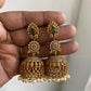 Bridal AD Jhumkas -Big size Aksha Trends