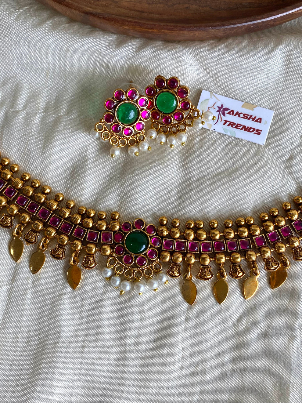 Kemp Elakkathali Necklace Aksha Trends 