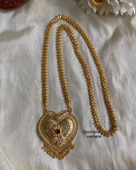 Heart Dollar chain Aksha Trends