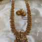 Golden cluster bead bridal haram