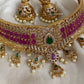 Shrishti bridal diamond choker Aksha Trends