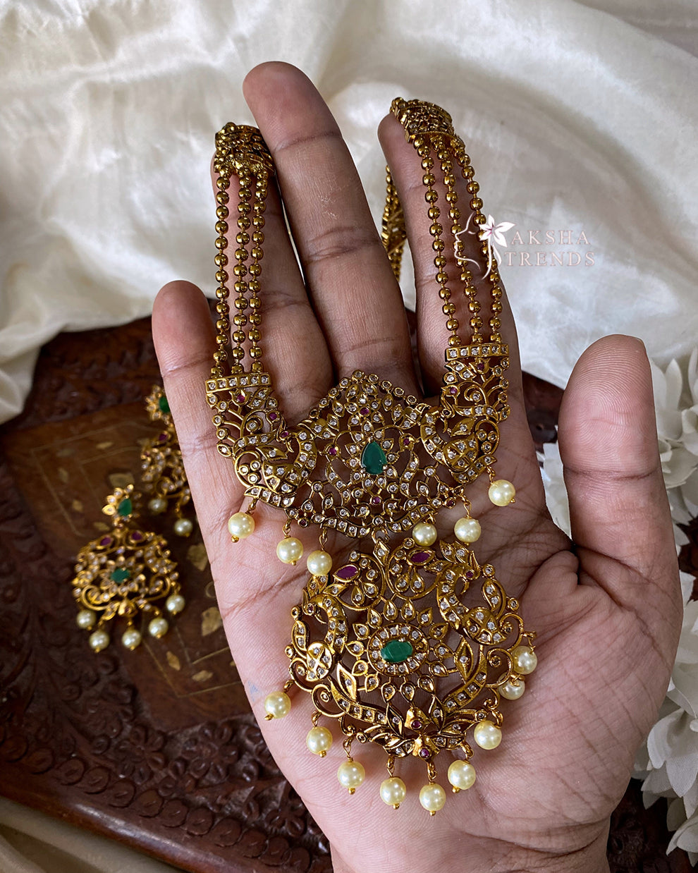 Rani diamond haram Aksha Trends 