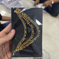 Premium gold earchain -3 layer Aksha Trends
