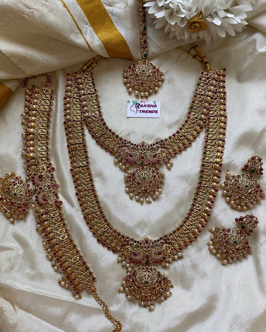 Floral bridal set Aksha Trends