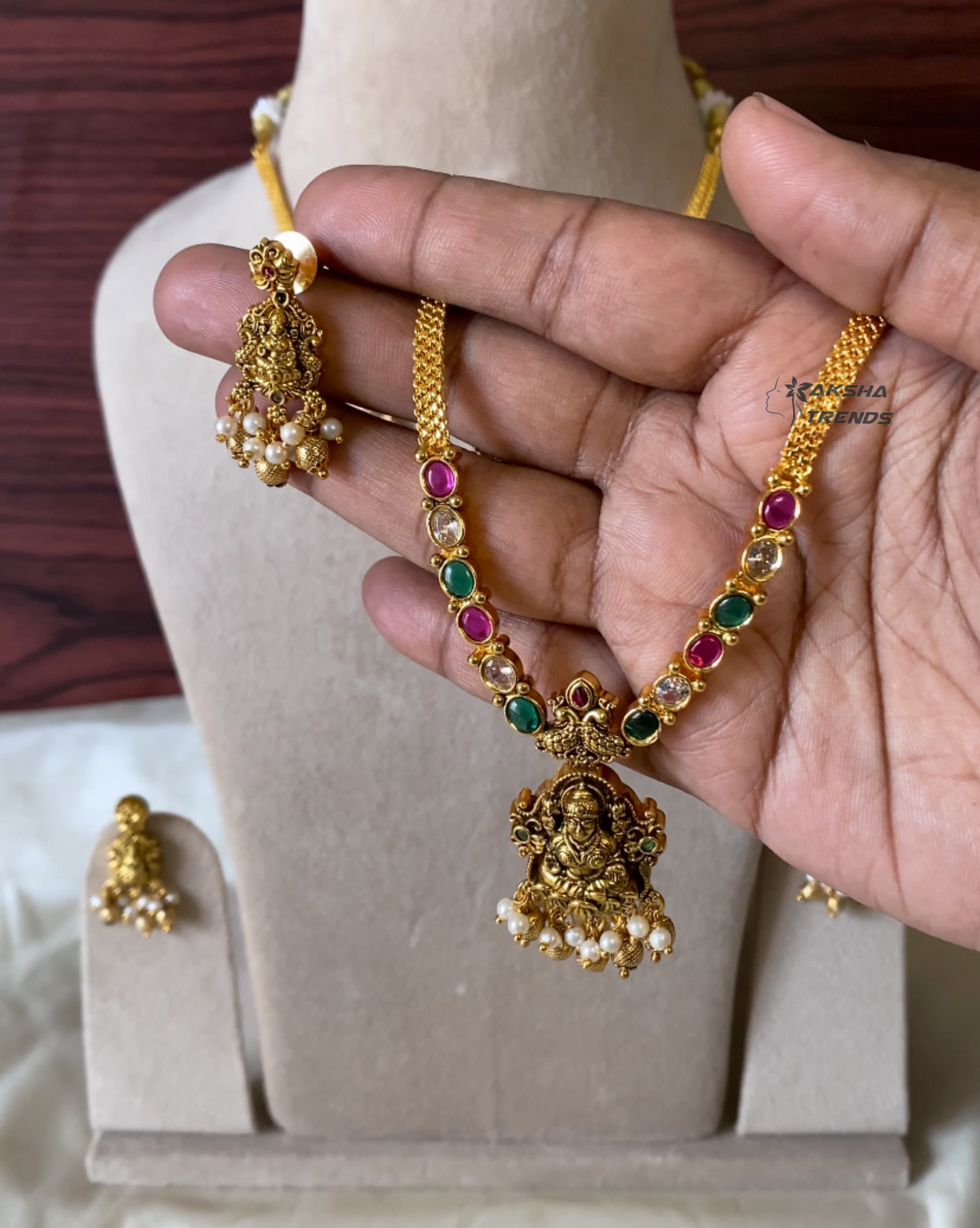 (Copy) Premium Lakshmi kemp attigai Aksha Trends