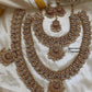 Lakshmi semibridal pearl set Aksha Trends