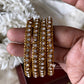 Fancy stone Bangles (4pc) Aksha Trends