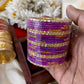 Kids Glitter fancy bangles (24pc) Aksha Trends