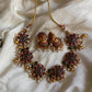 Antique Lotus Necklace Aksha Trends