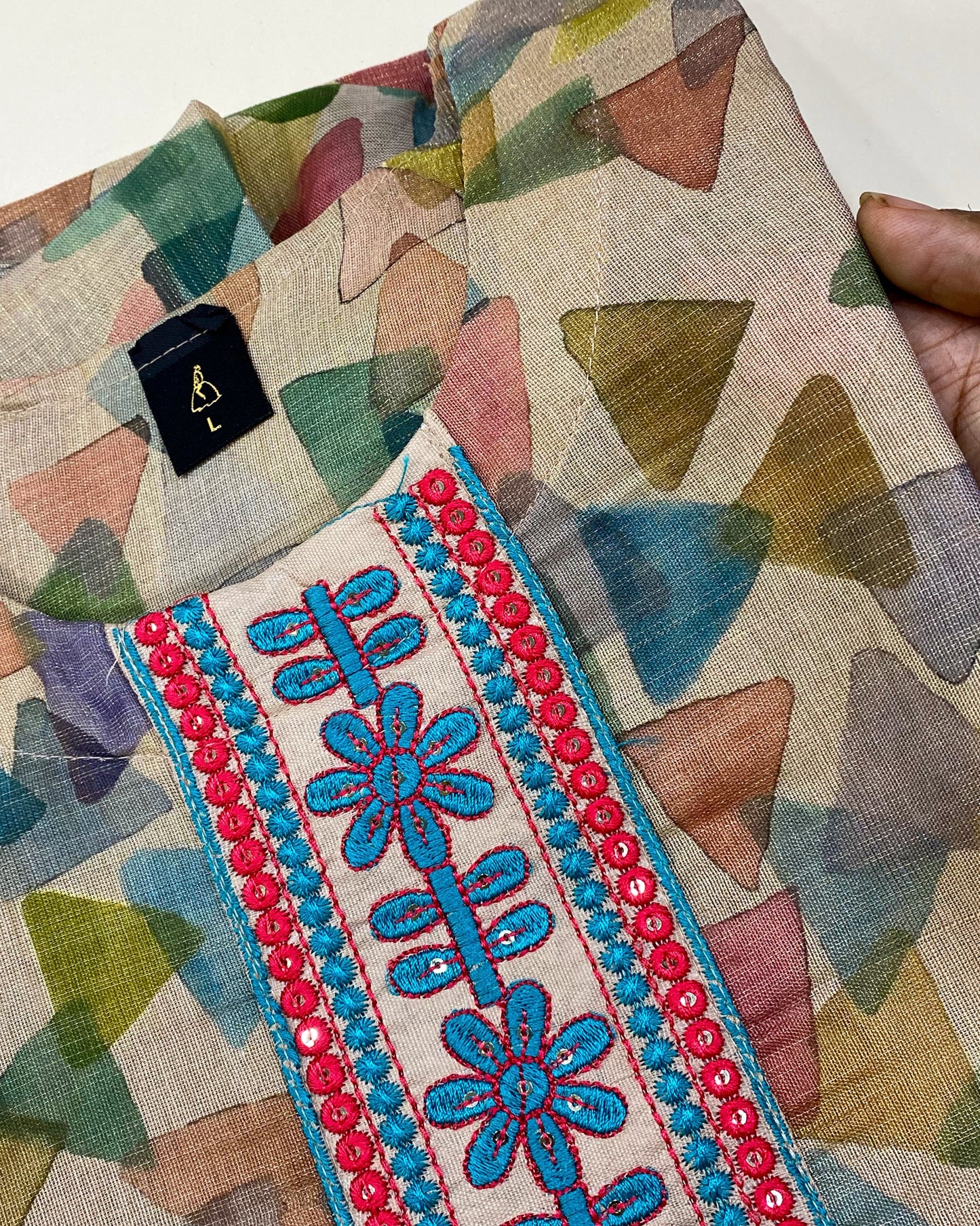 Tissue Silk Kurtis Aksha Trends