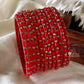 Heart Glass Bangles (12pc) Aksha Trends