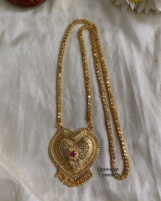 Heart Dollar chain Aksha Trends