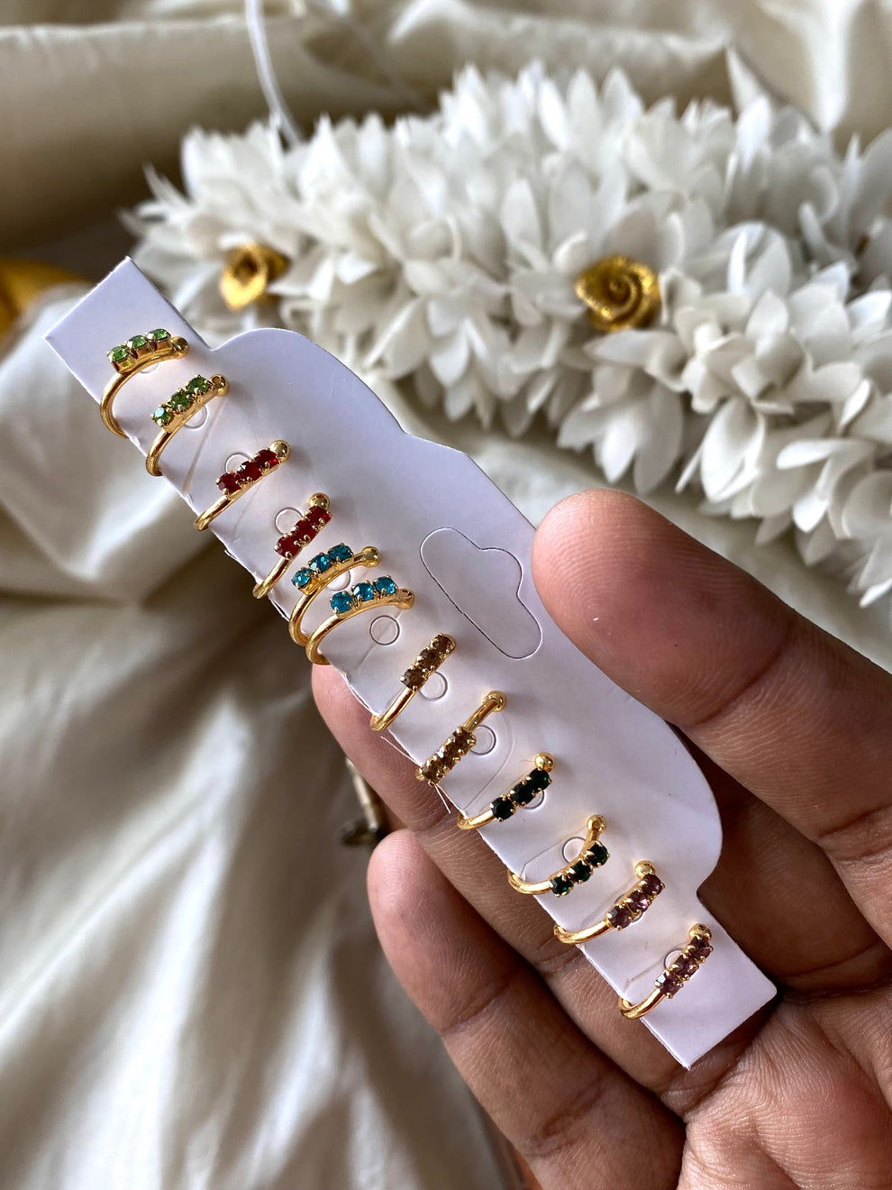 Fancy Nose ring (1pc) Aksha Trends 
