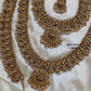 Lakshmi semibridal pearl set Aksha Trends