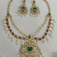 Premium diamond layer necklace Aksha Trends