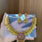 Antique peacock Kasumalai necklace Aksha Trends