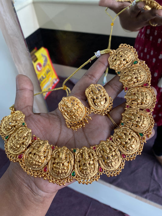 Bridal grand necklace Aksha Trends