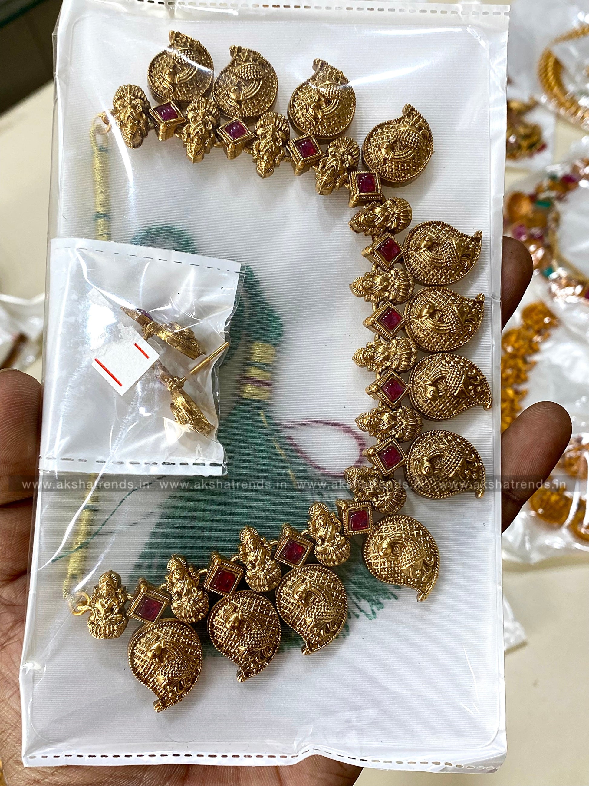 Antique Manga Necklace Aksha Trends