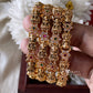 Lakshmi diamond Bangles (4pc) Aksha Trends