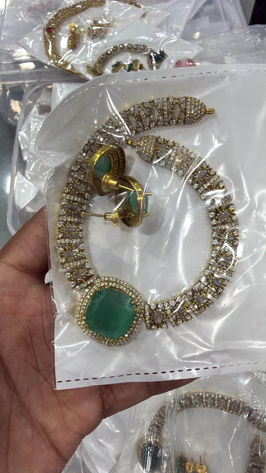 Zara diamond choker Aksha Trends