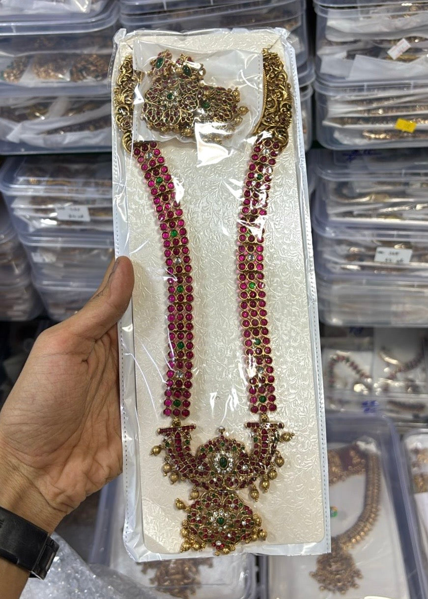 Kemp stone bridal haram Aksha Trends