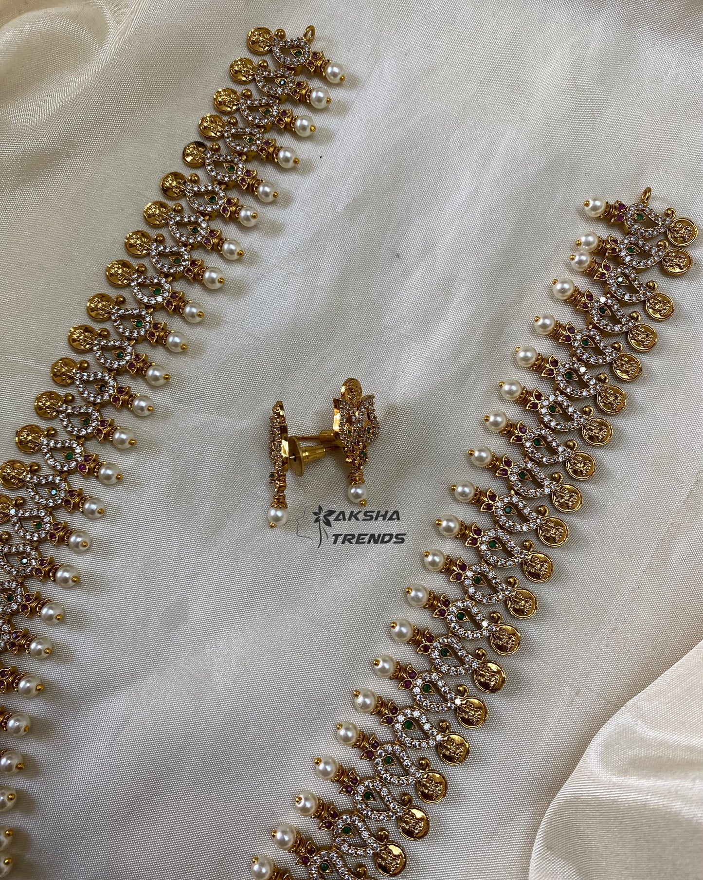 Lakshmi kasumalai diamond haram Aksha Trends