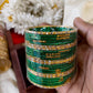 Kids Glitter fancy bangles (24pc) Aksha Trends