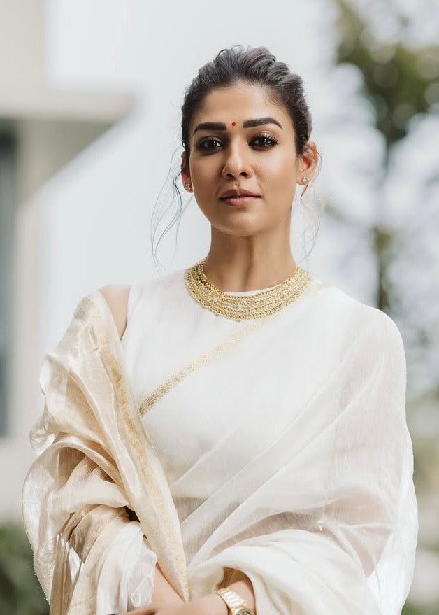 Nayanthara Pearl layer Necklace Aksha Trends 