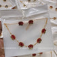 Invisible Necklace -lotus Aksha Trends